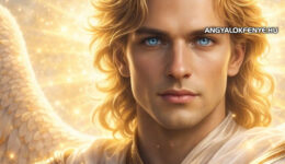 Angyal - arkangyal férfi fehér ruhában - Harcos angyal - Angyali üzenet: Az isteni egység felismerése