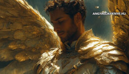 Angyal - arkangyal férfi arany páncélban - Angyali üzenet: Lelketek vezetése és irányítása