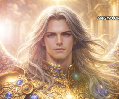 Angyal - arkangyal férfi isteni fénnyel - Angyali üzenet: A béke veled kezdődik