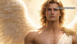 Angyal - arkangyal férfi fehér ruhában isteni fénnyel - Angyali üzenet: A szelídség ereje