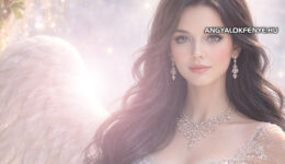 Női angyal isteni fényben - Angyali üzenet: Minden egyes pillanat tökéletes