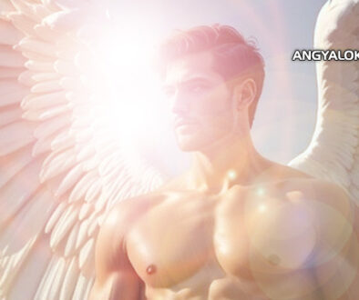 Angyal - arkangyal férfi isteni fényben - Napi hála/Hála ima: A félelem fátylainak oldása