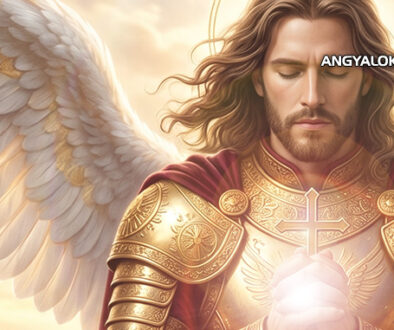 Angyal - arkangyal férfi páncélban - Napi hála/Hála ima: Hála a kozmikus örökségért