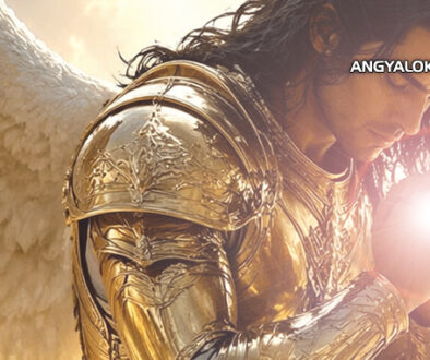 Angyal - arkangyal férfi páncélban imádkozik - Napi hála/Hála ima: Hála a tisza szándékért