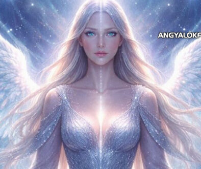 Női angyal/arkangyal isteni fényben - Angyali üzenet: Fényetek hatása a világra