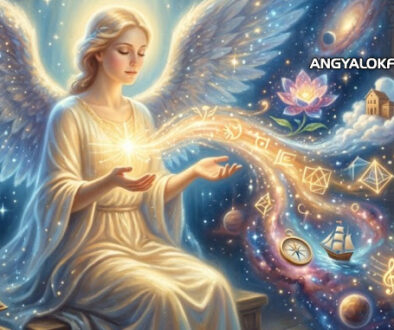 Angyal nő fénnyel - Angyali üzenet: A kreativitás mindenkié